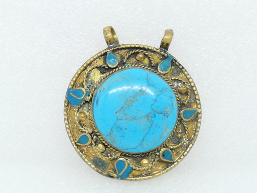 Afghan Necklace Pendant, Handmade and Traditional - Rugs Direct