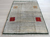 Authentic Persian Hand Knotted Gabbeh Rug Size: 156 x 195cm - Rugs Direct