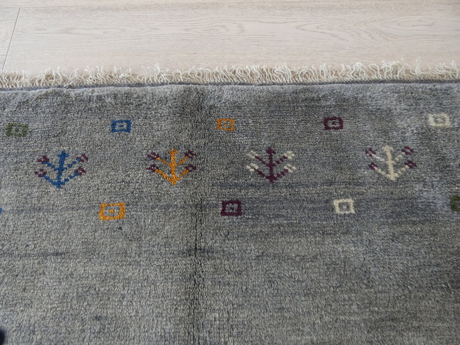 Authentic Persian Hand Knotted Gabbeh Rug Size: 238 x 200cm - Rugs Direct