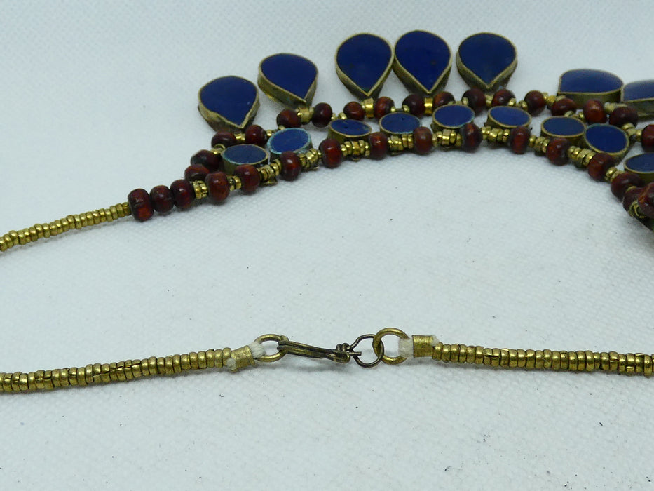 Afghan Tibetan Necklace, Handmade and Traditional - Rugs Direct