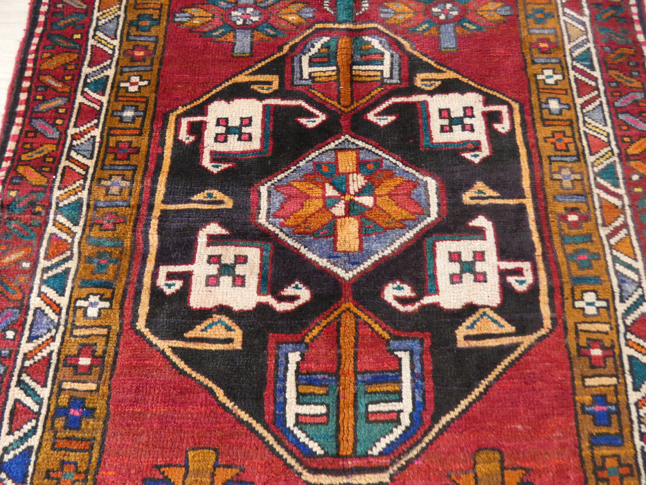 Persian Hand Knotted Ardabil Hallway Runner Size: 110 x 389cm - Rugs Direct