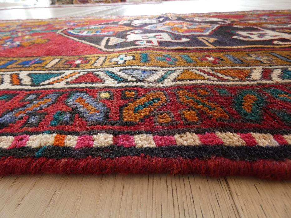 Persian Hand Knotted Ardabil Hallway Runner Size: 110 x 389cm - Rugs Direct
