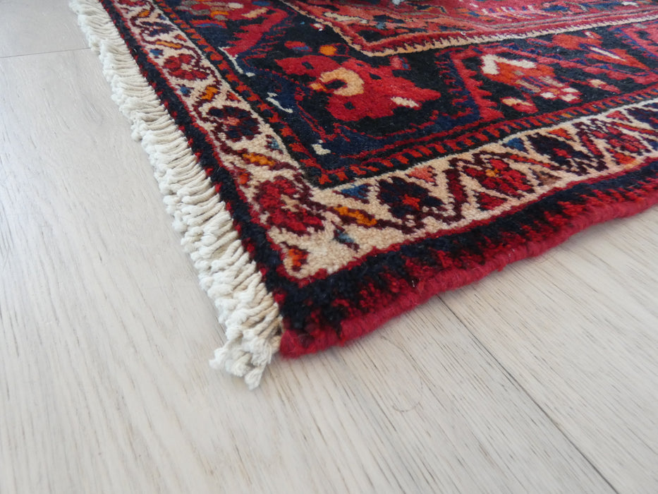 Persian Hand Knotted Bakhtiari Rug Size: 121 x 418cm - Rugs Direct