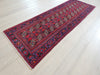 Persian Hand Knotted Turkman Runner Size: 300 x 105cm - Rugs Direct