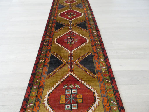 Persian Hand Knotted Dated Ardabil Hallway Runner Size: 105 x 398cm - Rugs Direct