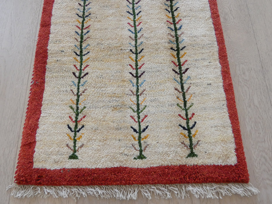 Hand Knotted Gabbeh Rug Size: 63 x 88 cm - Rugs Direct