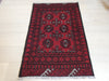 Afghan Hand Knotted Turkman Rug Size: 112 x 77cm - Rugs Direct