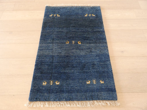 Authentic Persian Hand Knotted Gabbeh Rug Size: 125 x 80cm - Rugs Direct