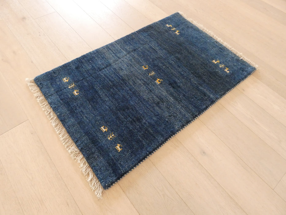 Authentic Persian Hand Knotted Gabbeh Rug Size: 125 x 80cm - Rugs Direct