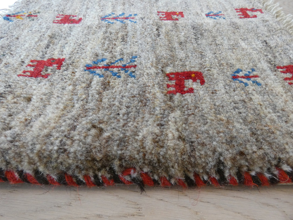 Hand Knotted Gabbeh Rug Size: 44 x 41 cm - Rugs Direct