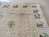 Hand Knotted Gabbeh Rug Size: 40 x 35 cm - Rugs Direct