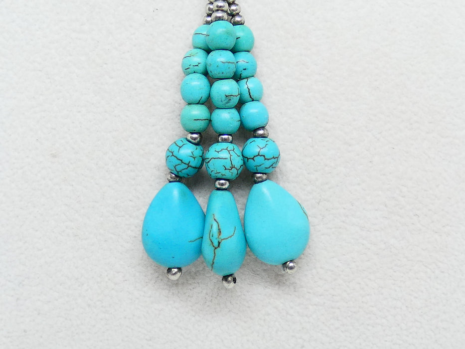 Afghan multilayer seed beads Necklace, Handmade and Traditional - Rugs Direct