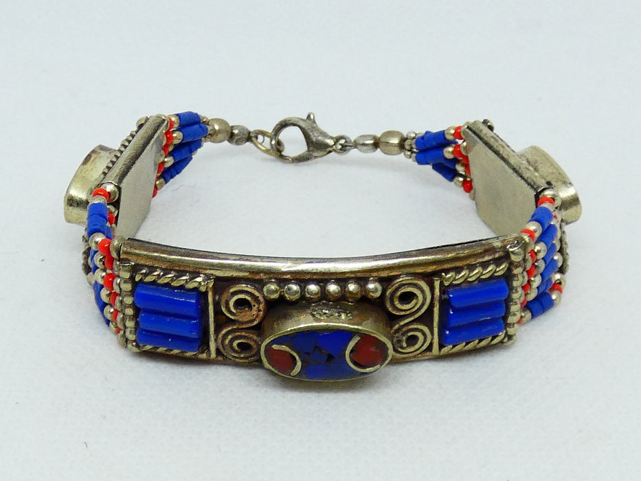 Handmade and Traditional, Nepalese Bracelet - Rugs Direct