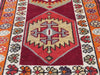 Vintage Hand Knotted Anatolian Turkish Hallway Runner Size: 397 x 85cm - Rugs Direct