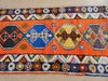 Vintage Hand Knotted Anatolian Turkish Hallway Runner Size: 393 x 88cm - Rugs Direct