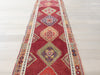 Vintage Hand Knotted Anatolian Turkish Hallway Runner Size: 411 x 101cm - Rugs Direct