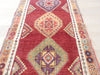 Vintage Hand Knotted Anatolian Turkish Hallway Runner Size: 411 x 101cm - Rugs Direct