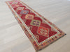 Vintage Hand Knotted Anatolian Turkish Hallway Runner Size: 411 x 101cm - Rugs Direct