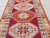Vintage Hand Knotted Anatolian Turkish Hallway Runner Size: 430 x 80cm - Rugs Direct