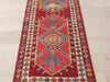 Vintage Hand Knotted Anatolian Turkish Hallway Runner Size: 346 x 86cm - Rugs Direct