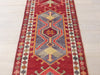 Vintage Hand Knotted Anatolian Turkish Hallway Runner Size: 346 x 86cm - Rugs Direct