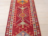 Vintage Hand Knotted Anatolian Turkish Hallway Runner Size: 346 x 86cm - Rugs Direct