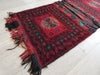 Vintage Hand Made Afghan Saddle Bag Size: 150cm x 78cm - Rugs Direct