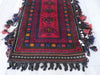 Large Afghan Hand Made Floor Cushion/ Pillow Cover Size: 108cm x 67cm - Rugs Direct