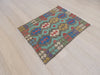 Afghan Hand Made Choubi Kilim Rug Size: 112 x 87cm - Rugs Direct