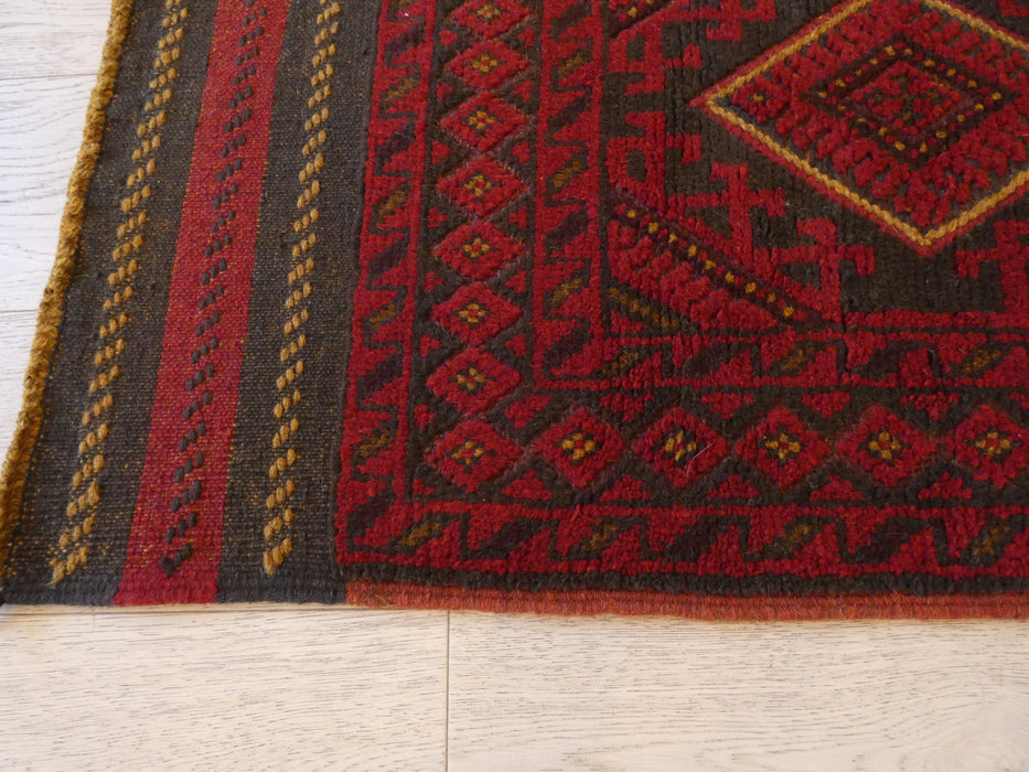 Excellent Handmade Oriental Mashwani Kilim Runner Size: 264 x 62cm - Rugs Direct
