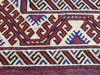 Stunning Handmade Afghan Design Saghari Kilim Rug 100% Wool Size: 280 x 204cm - Rugs Direct