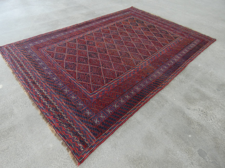 Excellent Handmade Oriental Mashwani Kilim Rug Size: 271 x 176cm - Rugs Direct