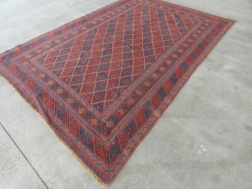 Excellent Handmade Oriental Mashwani Kilim Rug Size: 288 x 198cm - Rugs Direct