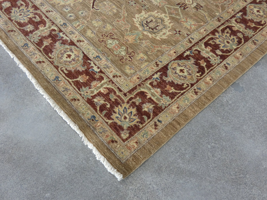 Afghan Hand Knotted Choubi Rug Size: 246 x 201cm - Rugs Direct