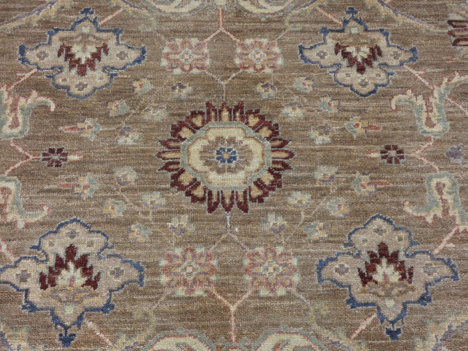 Afghan Hand Knotted Choubi Rug Size: 246 x 201cm - Rugs Direct