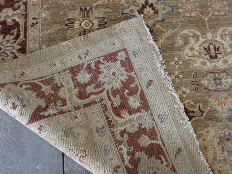 Afghan Hand Knotted Choubi Rug Size: 246 x 201cm - Rugs Direct