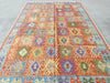 Afghan Hand Made Choubi Kilim Rug Size: 276 x 202cm - Rugs Direct