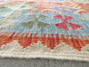Afghan Hand Made Choubi Kilim Rug Size: 276 x 202cm - Rugs Direct
