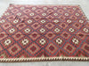Hand Made Afghan Uzbek Kilim Rug Size: 286 x 214cm - Rugs Direct