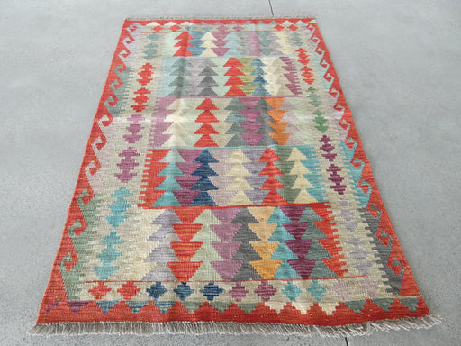 Afghan Hand Made Choubi Kilim Rug Size: 170 x 122cm - Rugs Direct