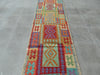 Afghan Hand Made Choubi Kilim Runner Size: 397 x 80cm - Rugs Direct