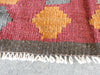 Hand Made Afghan Uzbek Kilim Rug Size: 194 x 154cm - Rugs Direct