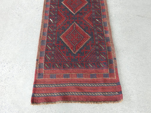 Excellent Handmade Oriental Mashwani Kilim Runner Size: 230 x 60cm - Rugs Direct