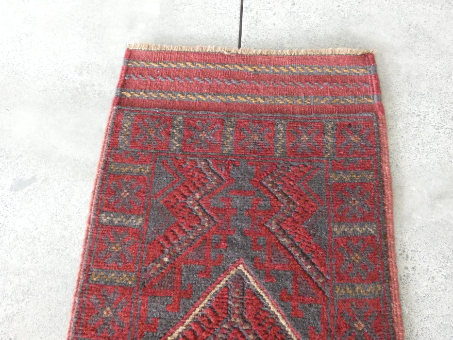 Excellent Handmade Oriental Mashwani Kilim Runner Size: 255 x 57cm - Rugs Direct