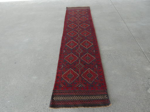 Excellent Handmade Oriental Mashwani Kilim Runner Size: 245 x 63cm - Rugs Direct