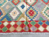 Afghan Hand Made Choubi Kilim Rug Size: 241 x 178cm - Rugs Direct
