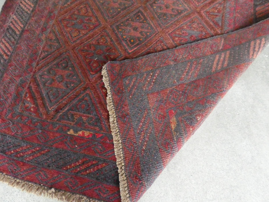 Excellent Handmade Oriental Mashwani Kilim Rug Size: 140 x 117cm - Rugs Direct