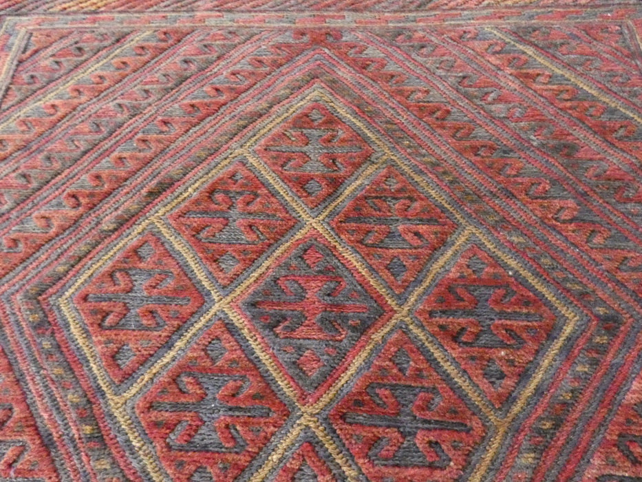 Excellent Handmade Oriental Mashwani Kilim Rug Size: 114 x 105cm - Rugs Direct