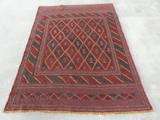 Excellent Handmade Oriental Mashwani Kilim Rug Size: 177 x 135cm - Rugs Direct