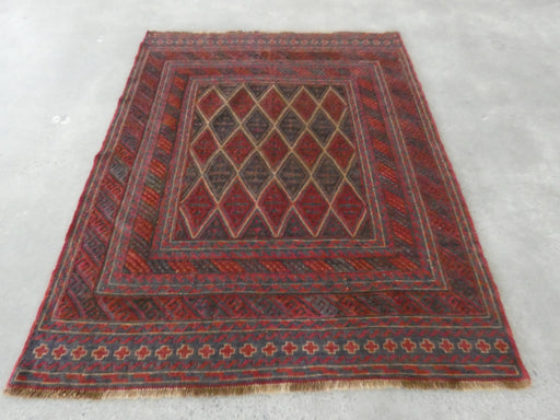 Excellent Handmade Oriental Mashwani Kilim Rug Size: 187 x 151cm - Rugs Direct